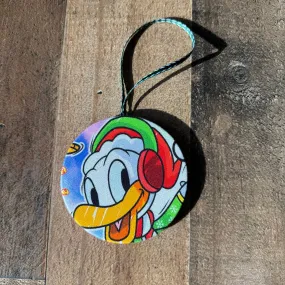 Donald Ear Muffs Ornament