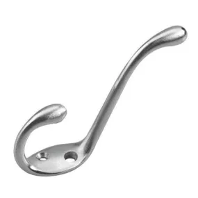 Durable, Elegant, Chrome Clothing Hooks with Screws 43-040 - CHGM085