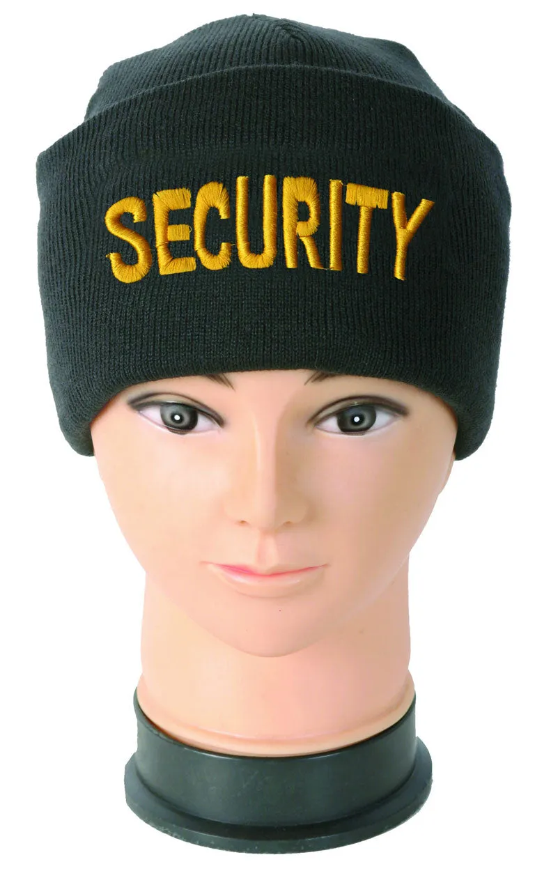 Embroidered Beanies with ID (Security, Police, Sheriff)