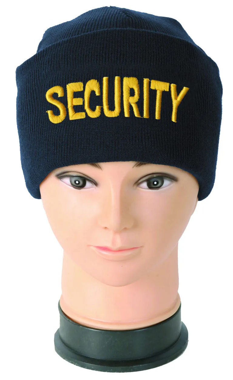 Embroidered Beanies with ID (Security, Police, Sheriff)