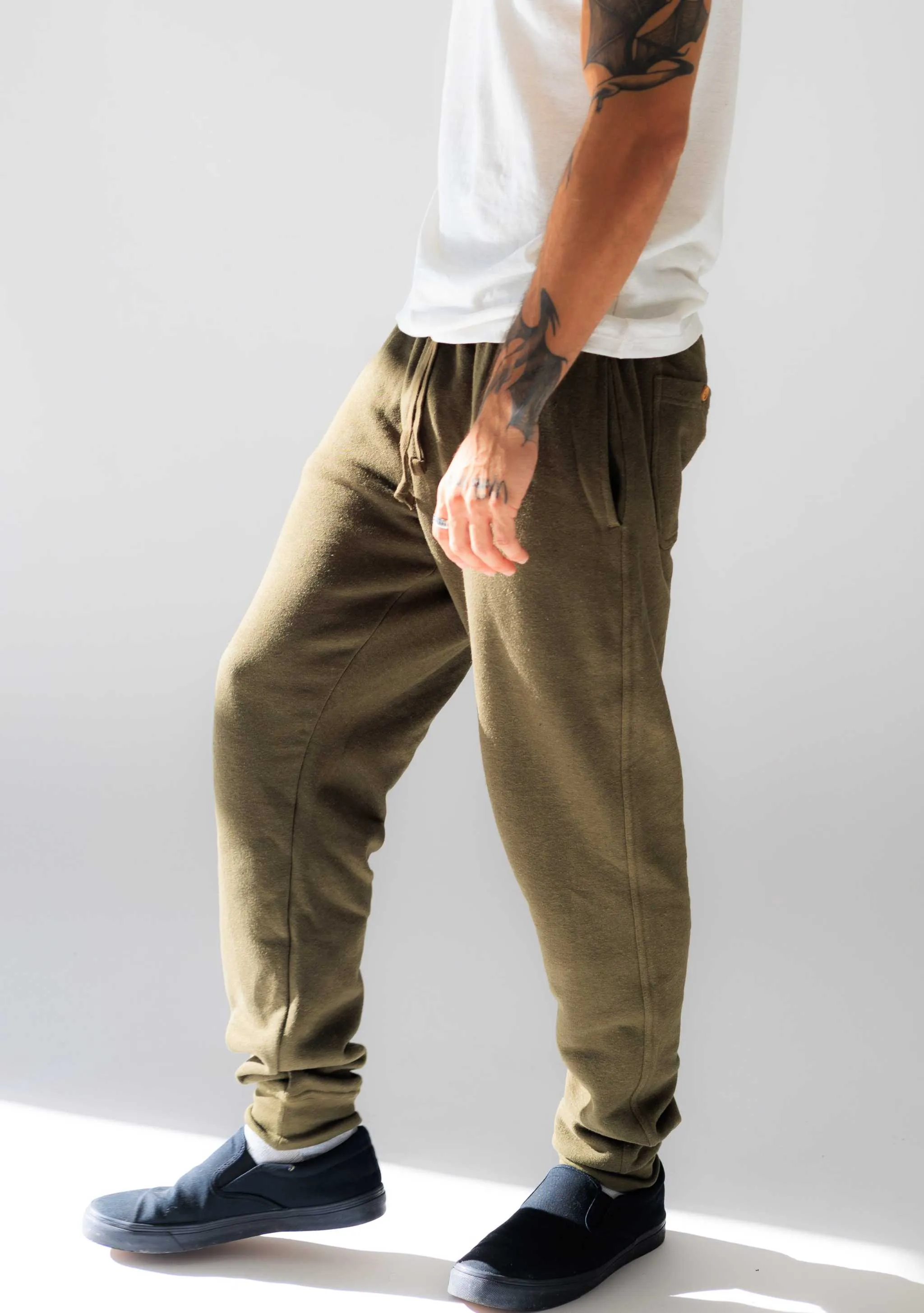 Fleece Joggers - Men's Hemp and Organic Cotton Joggers