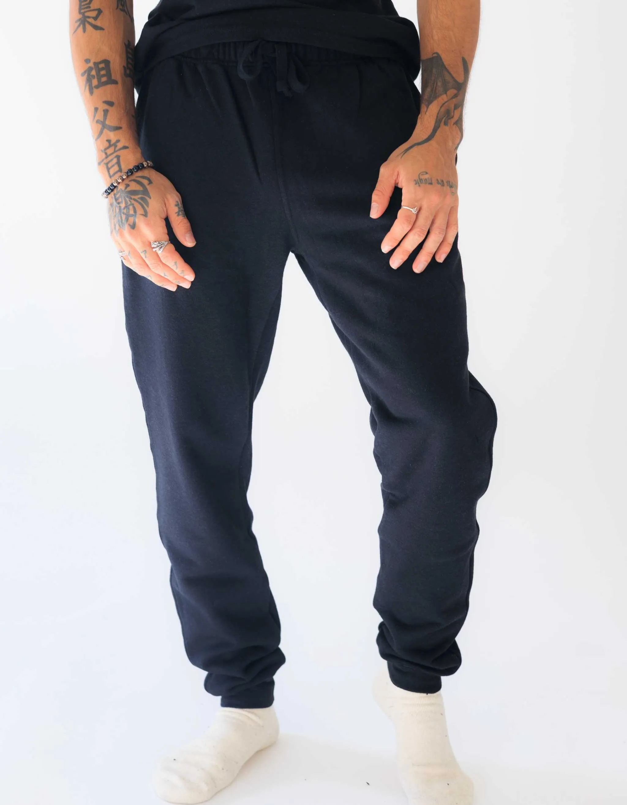 Fleece Joggers - Men's Hemp and Organic Cotton Joggers