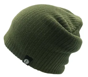 Flipside Hats Dogg Youth Organic Beanie-Olive 1 Pack