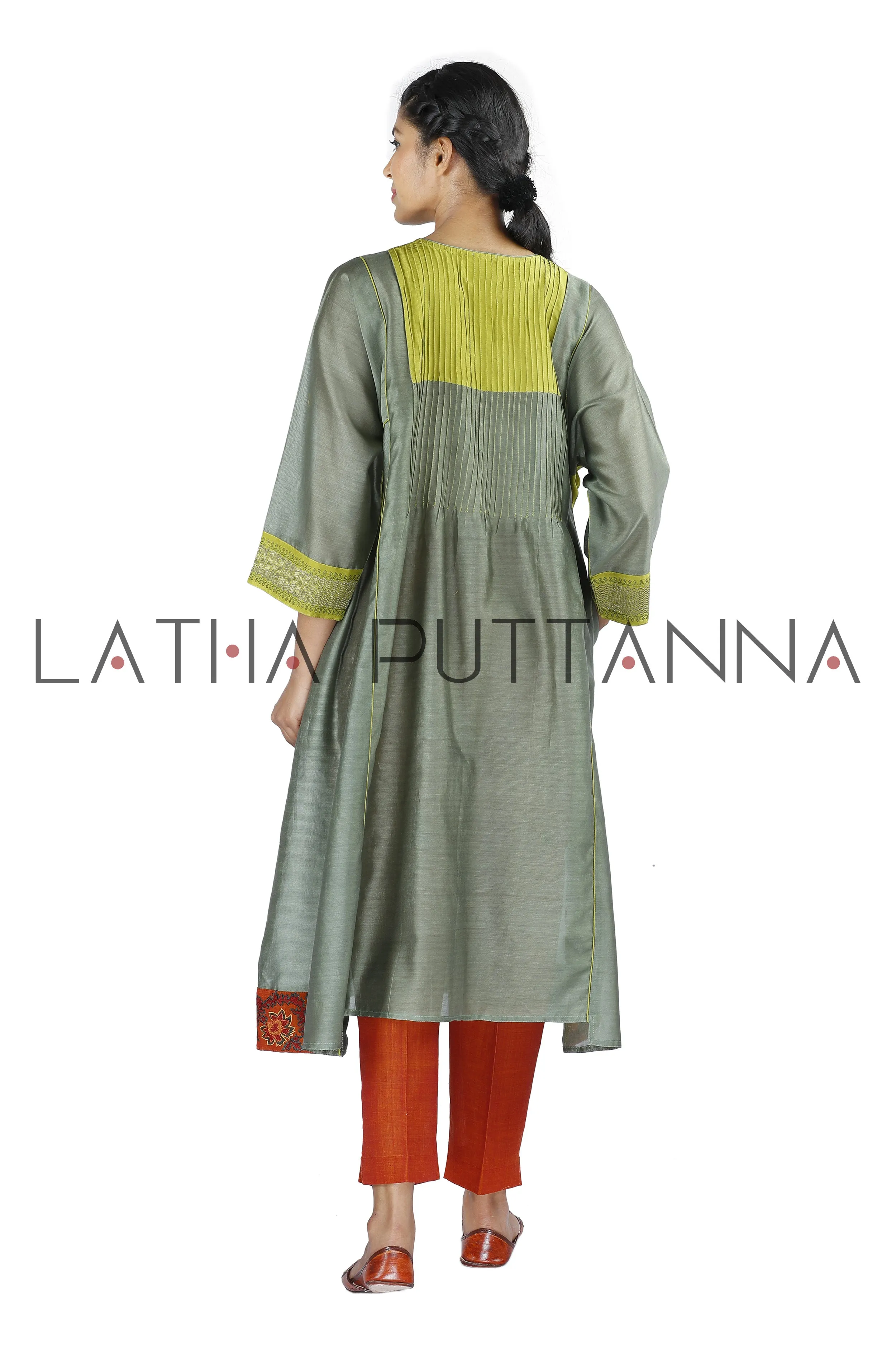 Green Salwar