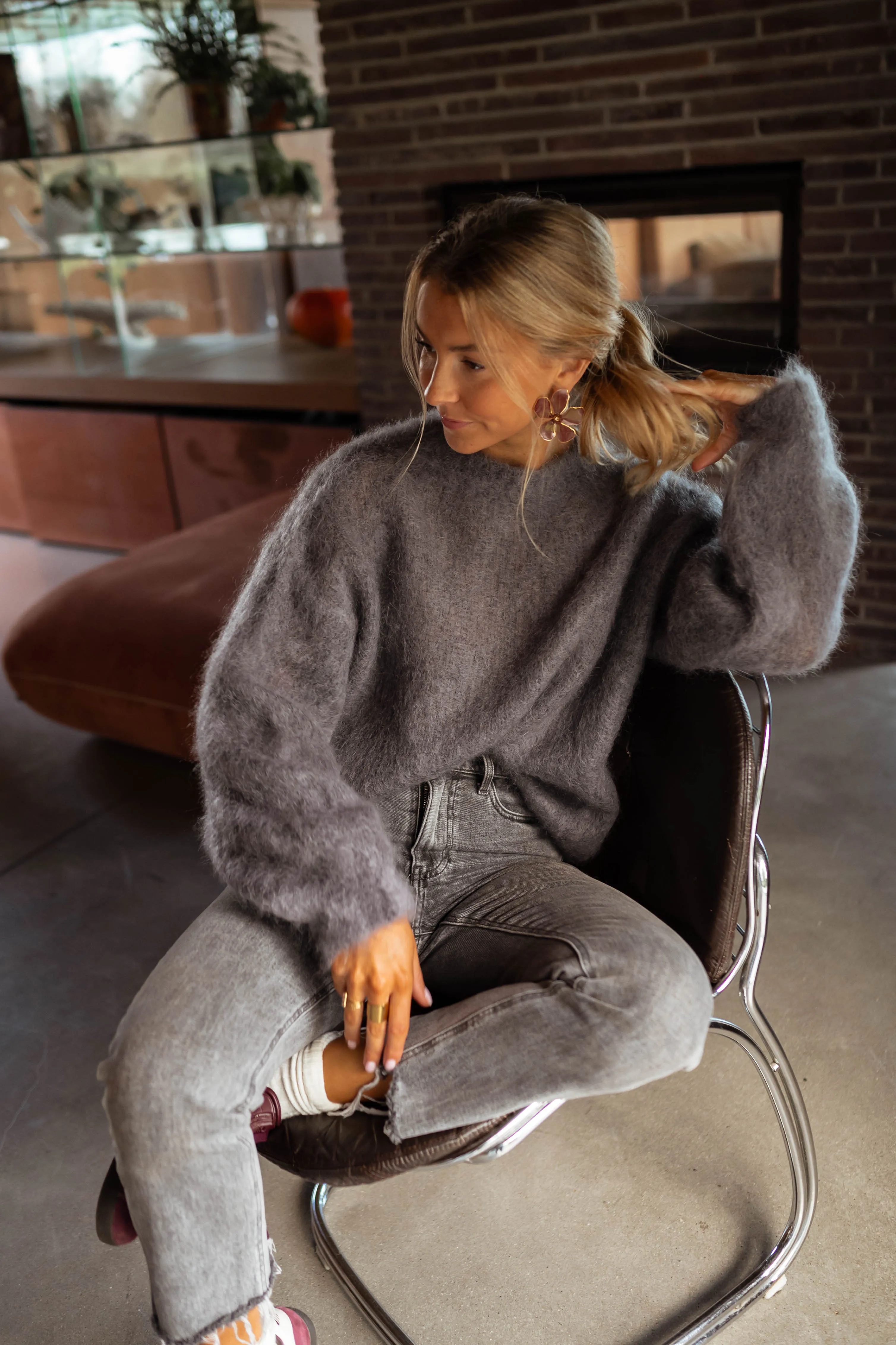 Grey Pieter Sweater