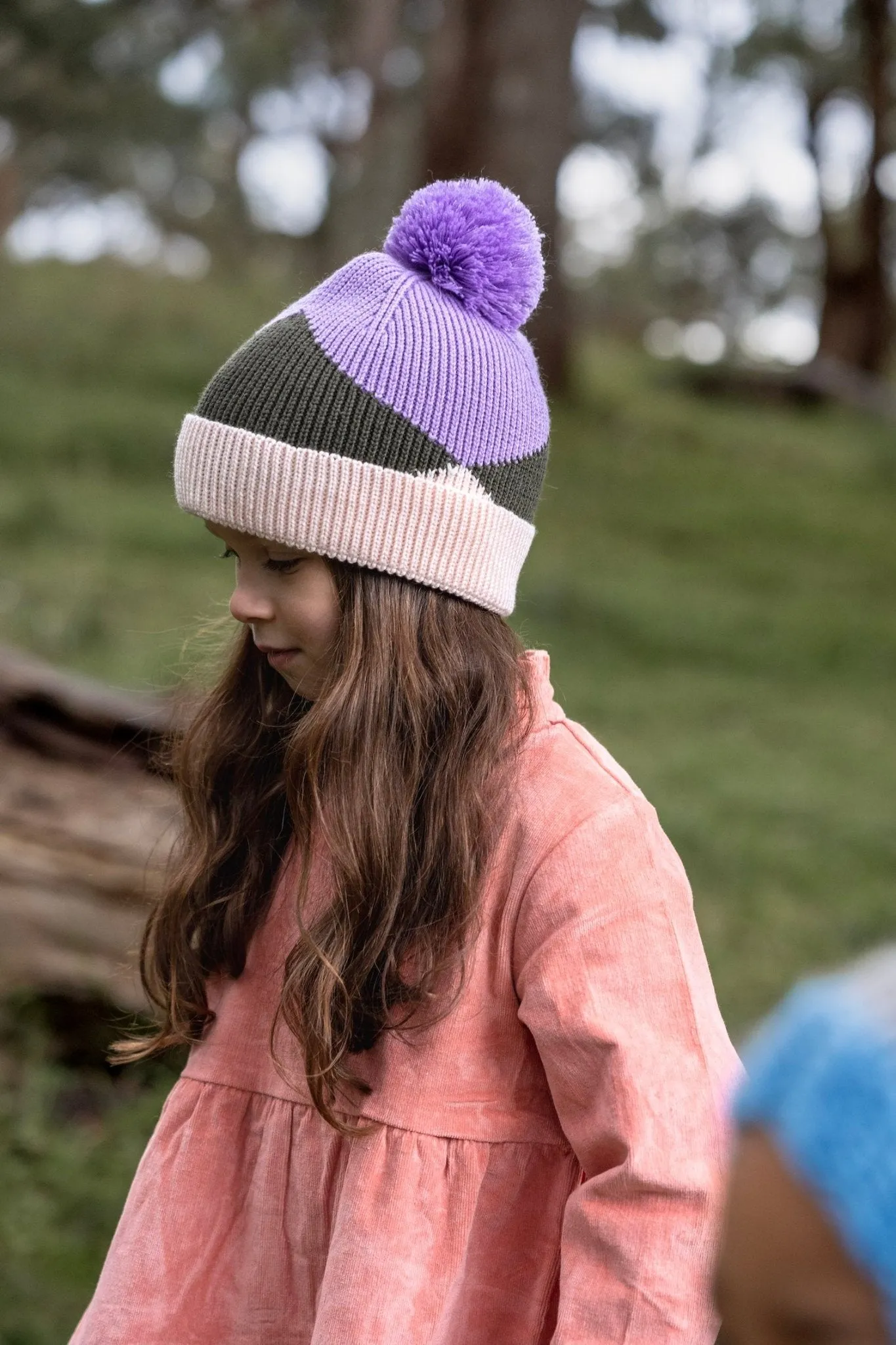 Hidden Valley Merino Beanie Lilac