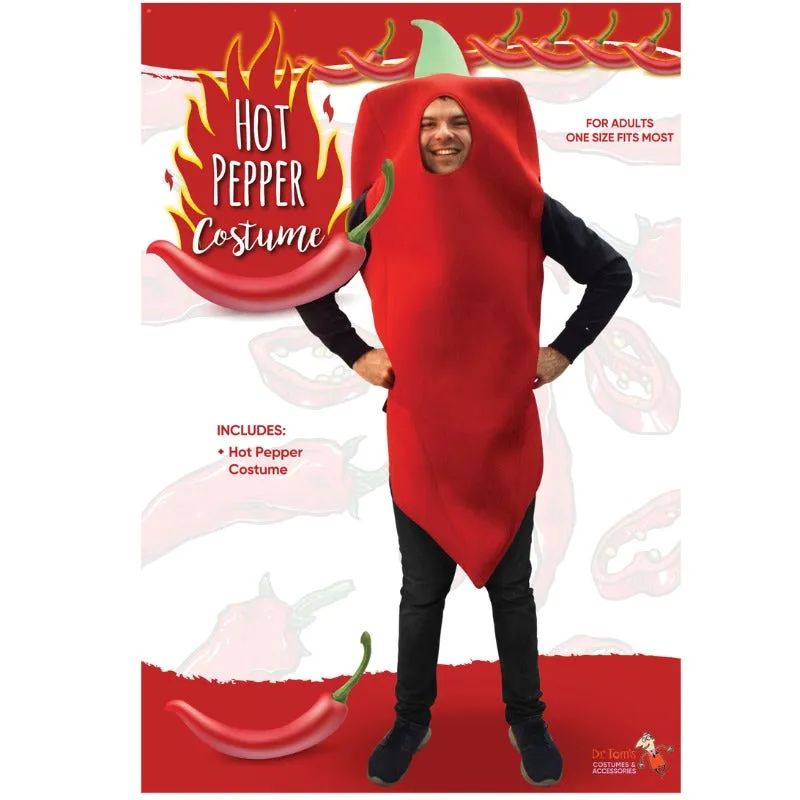 Hot Pepper Adult Costume