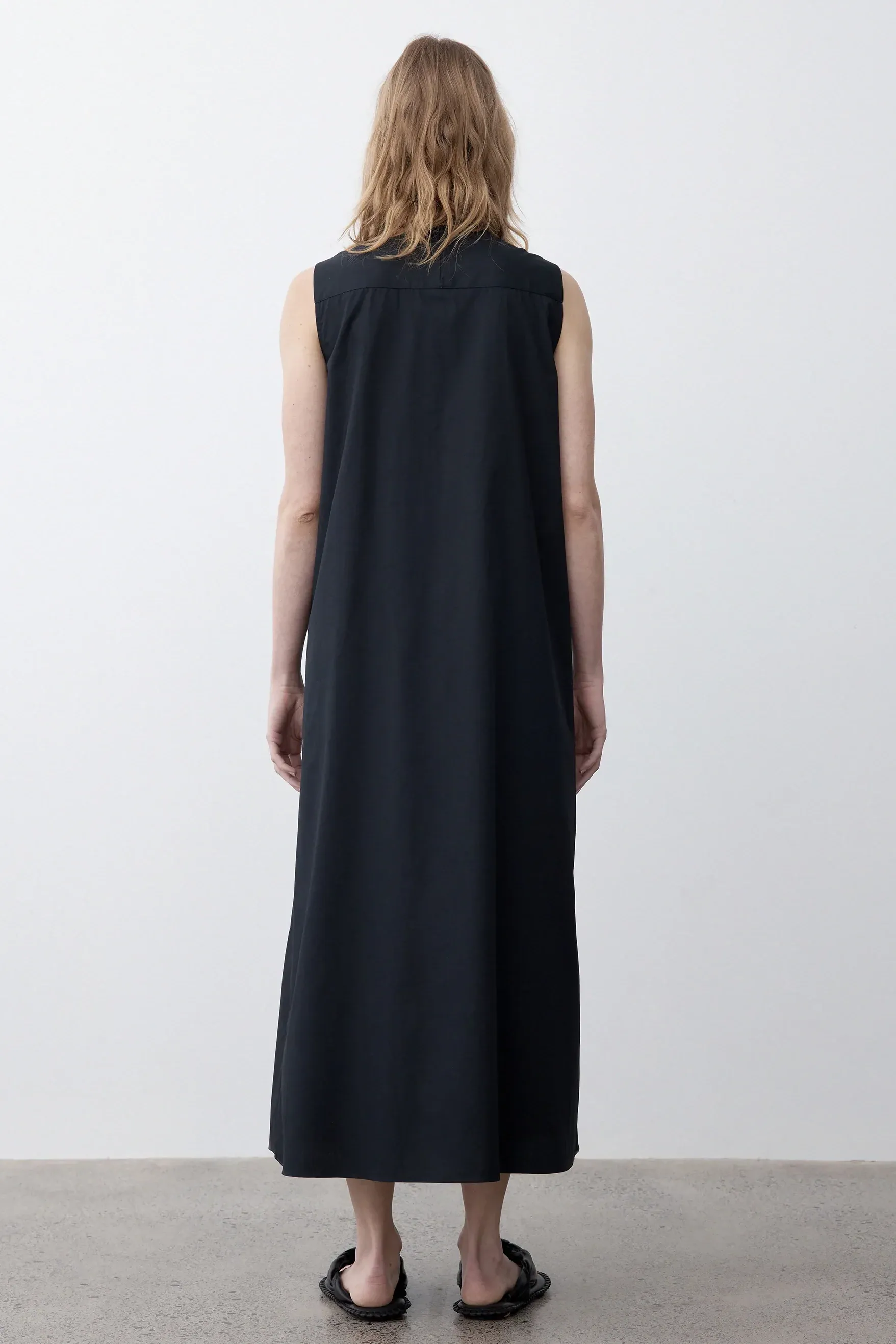 Ida Dress in Navy