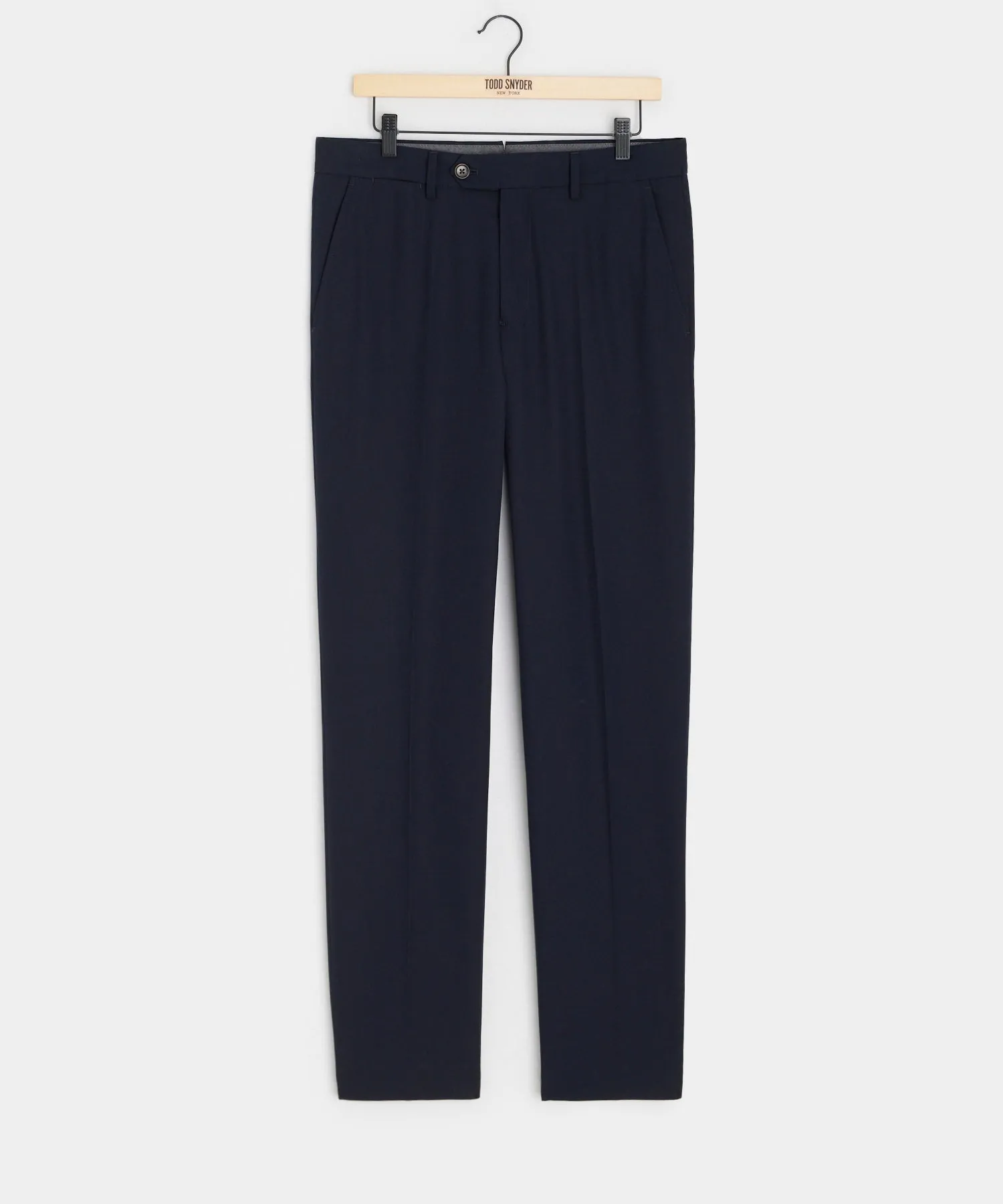 Italian Cotton Sutton Trouser in Navy