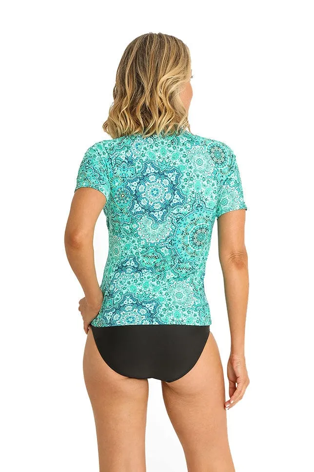 Jantzen Chantille Short Sleeve Rash Vest