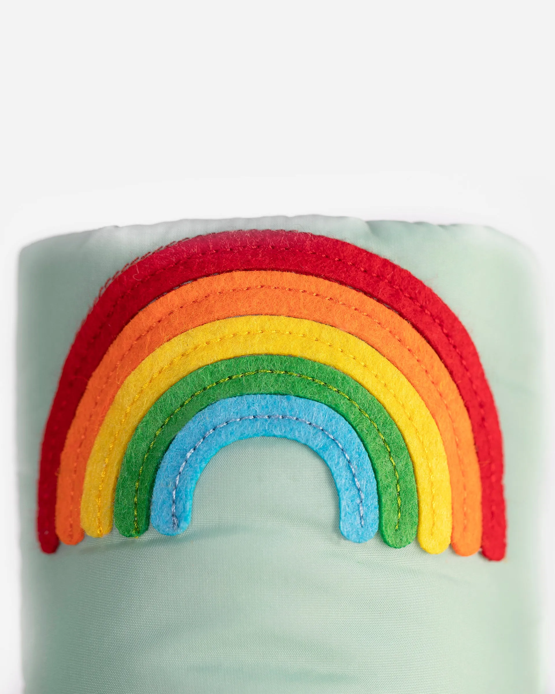 Kids Scooter Warmmuffs - Rainbow Appliqué