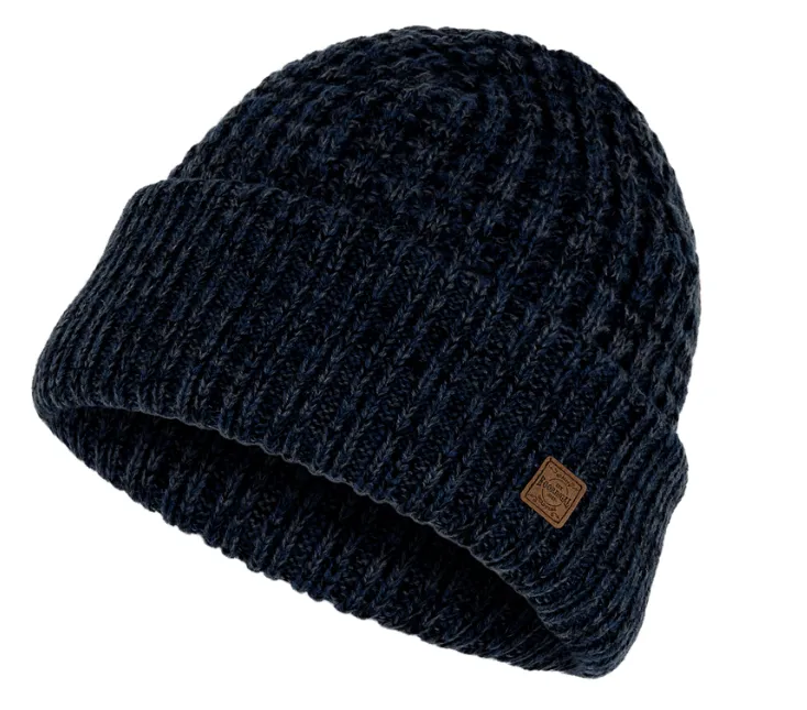 Kooringal Mens Shadow Beanie - Navy