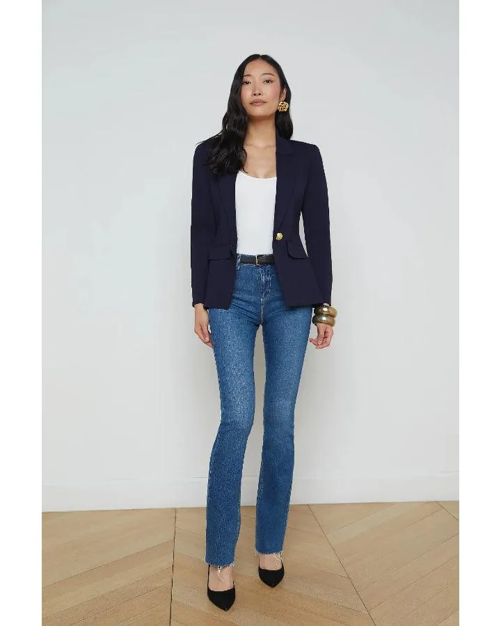 L'Agence Chamberlain Knit Blazer