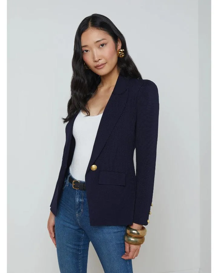 L'Agence Chamberlain Knit Blazer