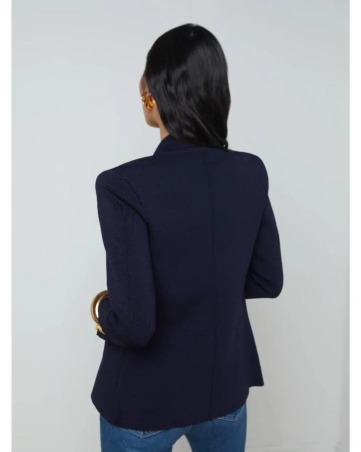 L'Agence Chamberlain Knit Blazer