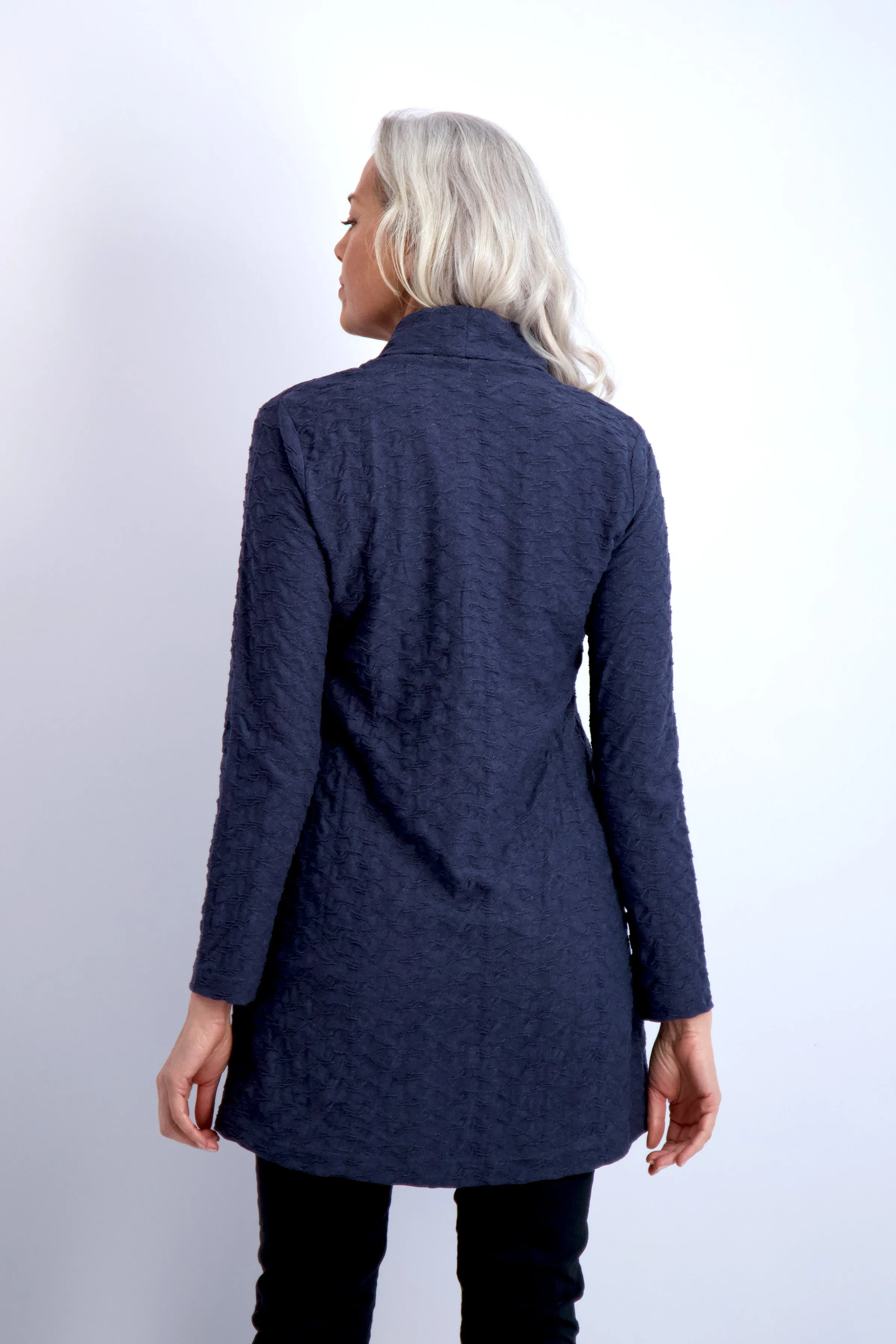 Lamerton Weave Cowl Tunic