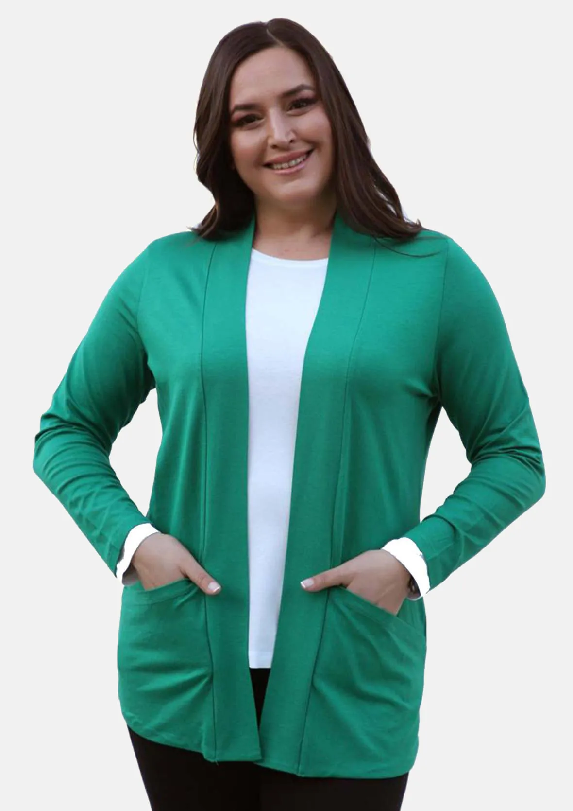 Lightweight Jersey Cardigan