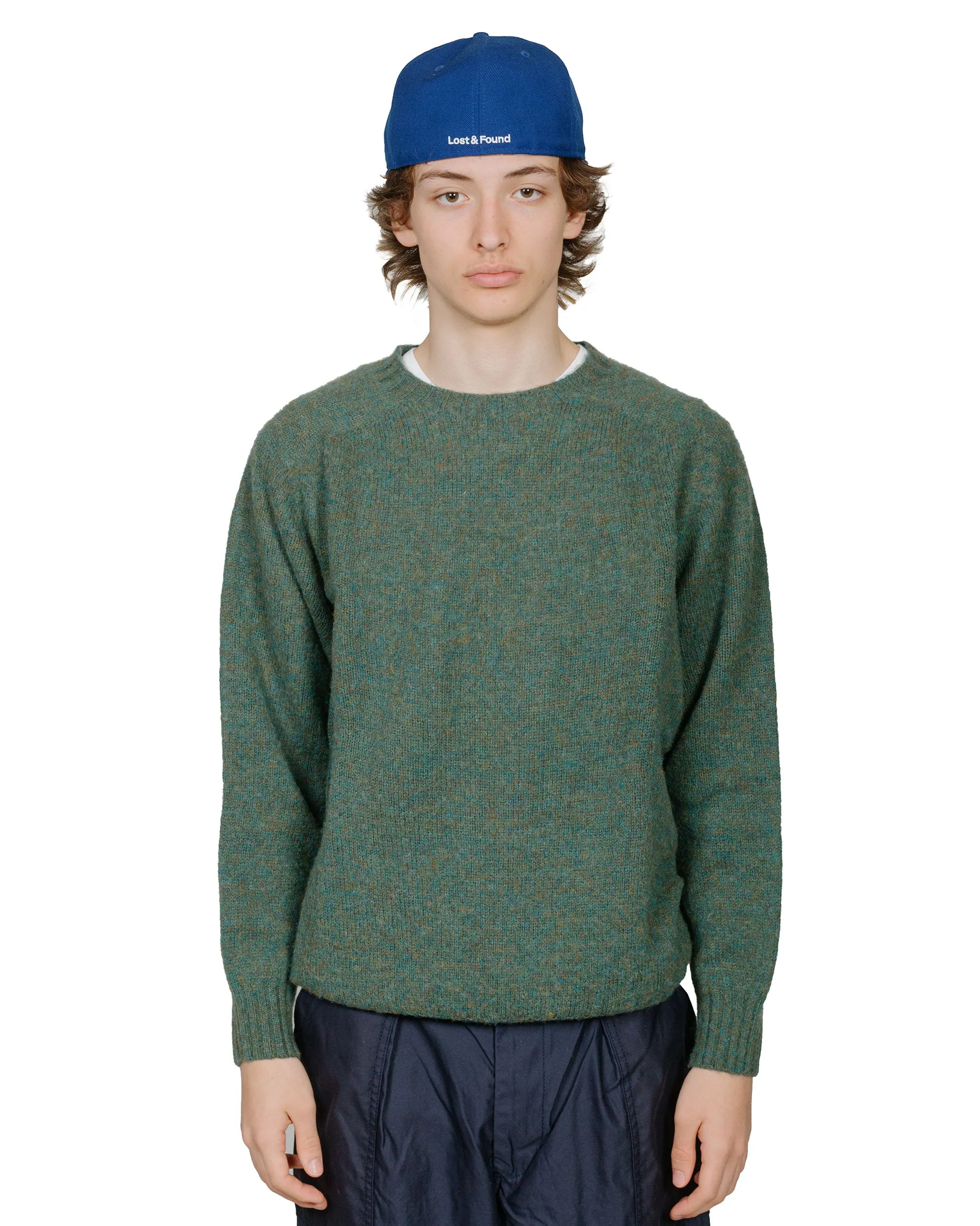 Lost & Found Shaggy Sweater Jade