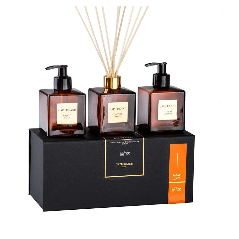 Luxury Boxed Gift Set | Soap, Lotion & Fragrance Diffuser