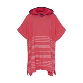 Malibu Beach Poncho - Calypso Coral