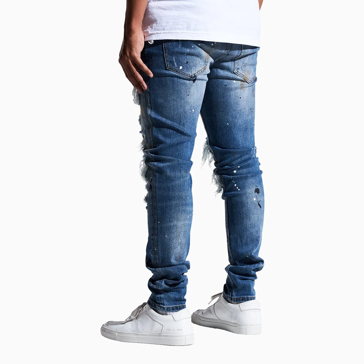 Men's Crawley Rip And Repair Denim Jeans Pant