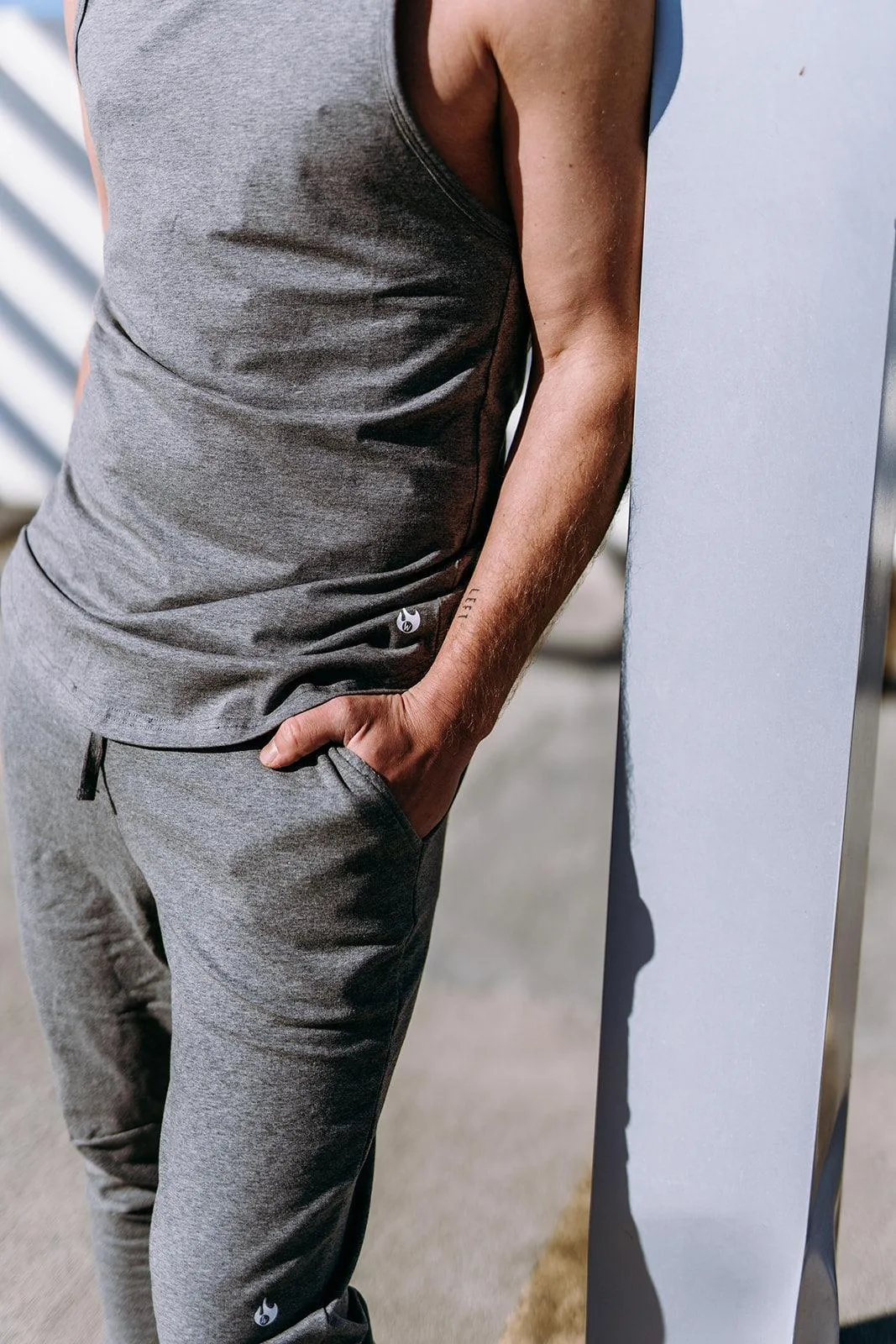 Men's Grey Comfort Joggers