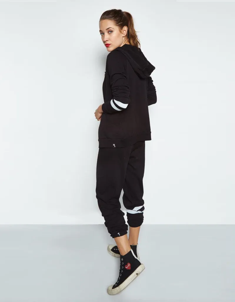 Michael Lauren Plato Sweatpant in Black