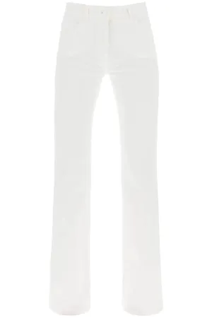 Moschino five pocket bootcut jeans