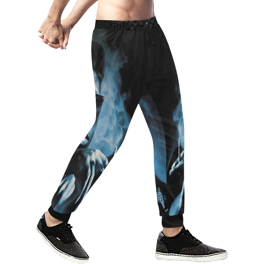 NINO BROWN Men's All Over Print Sweatpants