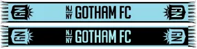 NJ/NY GOTHAM FC SCARF- Two Tone (HD Woven)