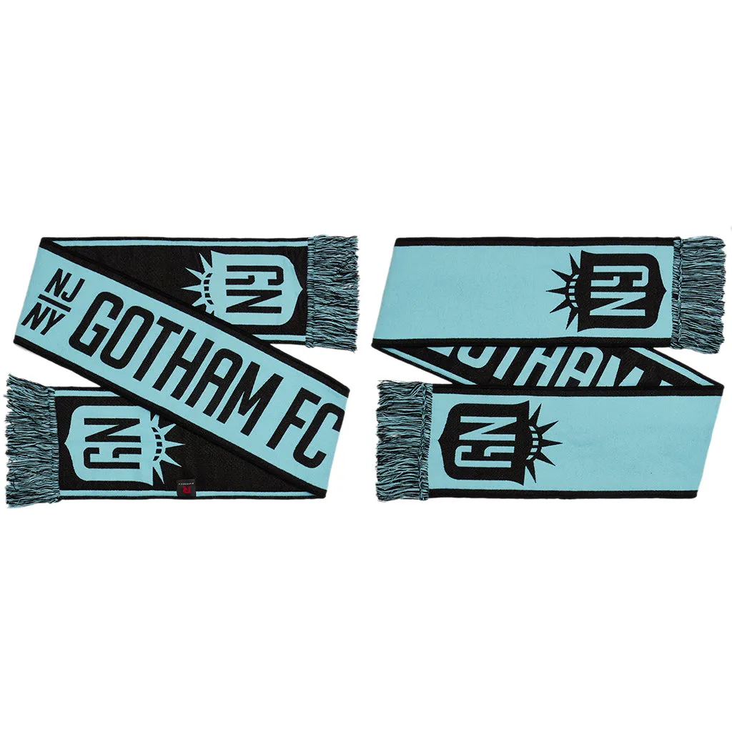 NJ/NY GOTHAM FC SCARF- Two Tone (HD Woven)