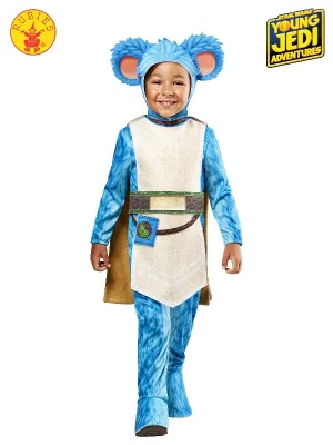 NUBS YOUNG JEDI ADVENTURES DELUXE COSTUME, CHILD