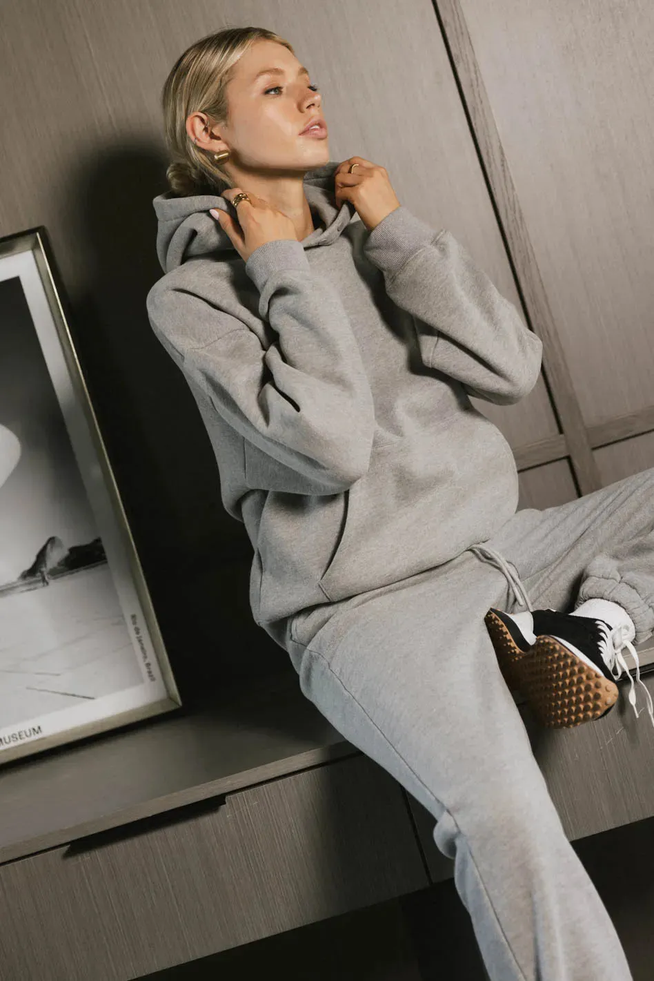 Out of Office Sweatshirt in Heather Grey