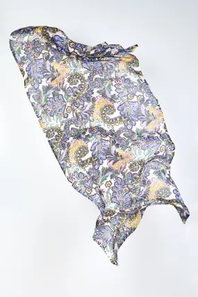 Paisley Linen Scarf