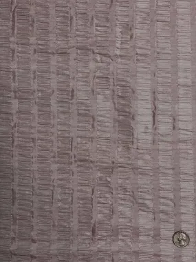 Pale Lilac Silk Seersucker JD 385 Fabric