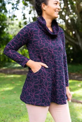 Petal Jacquard Tunic