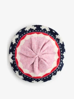 Pink cosy beret