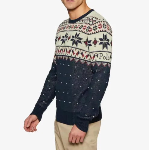 Polo Ralph Lauren Snowflake Cotton Sweater