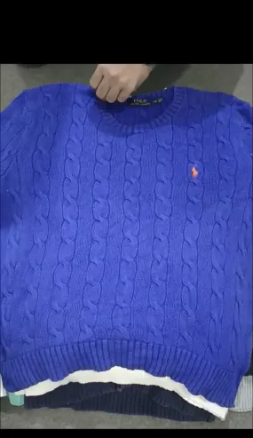 Polo ralph laurne cable knit