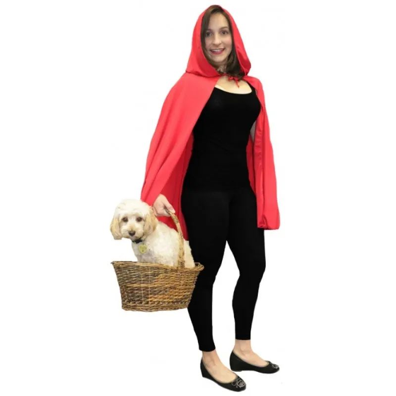 Red Riding Hood Cape with Hood