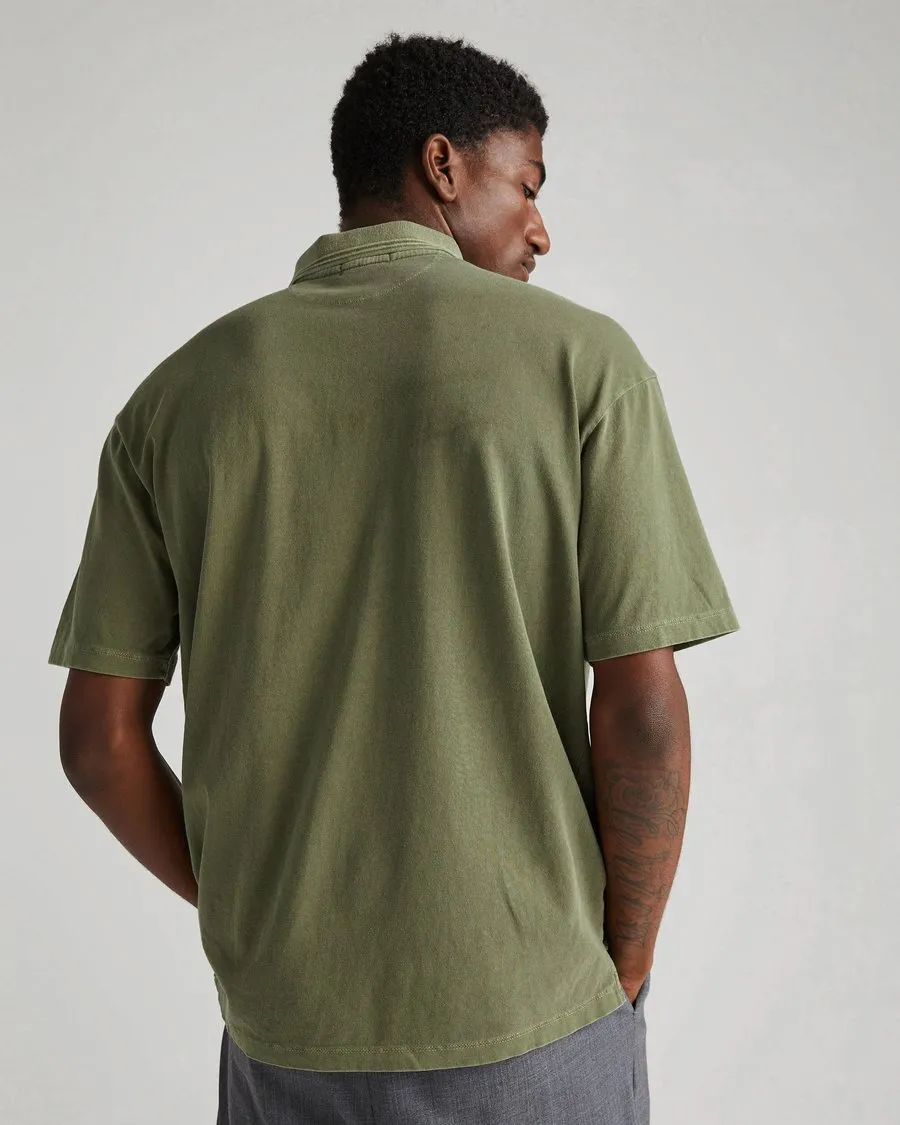 Relaxed Polo (Olive Army)