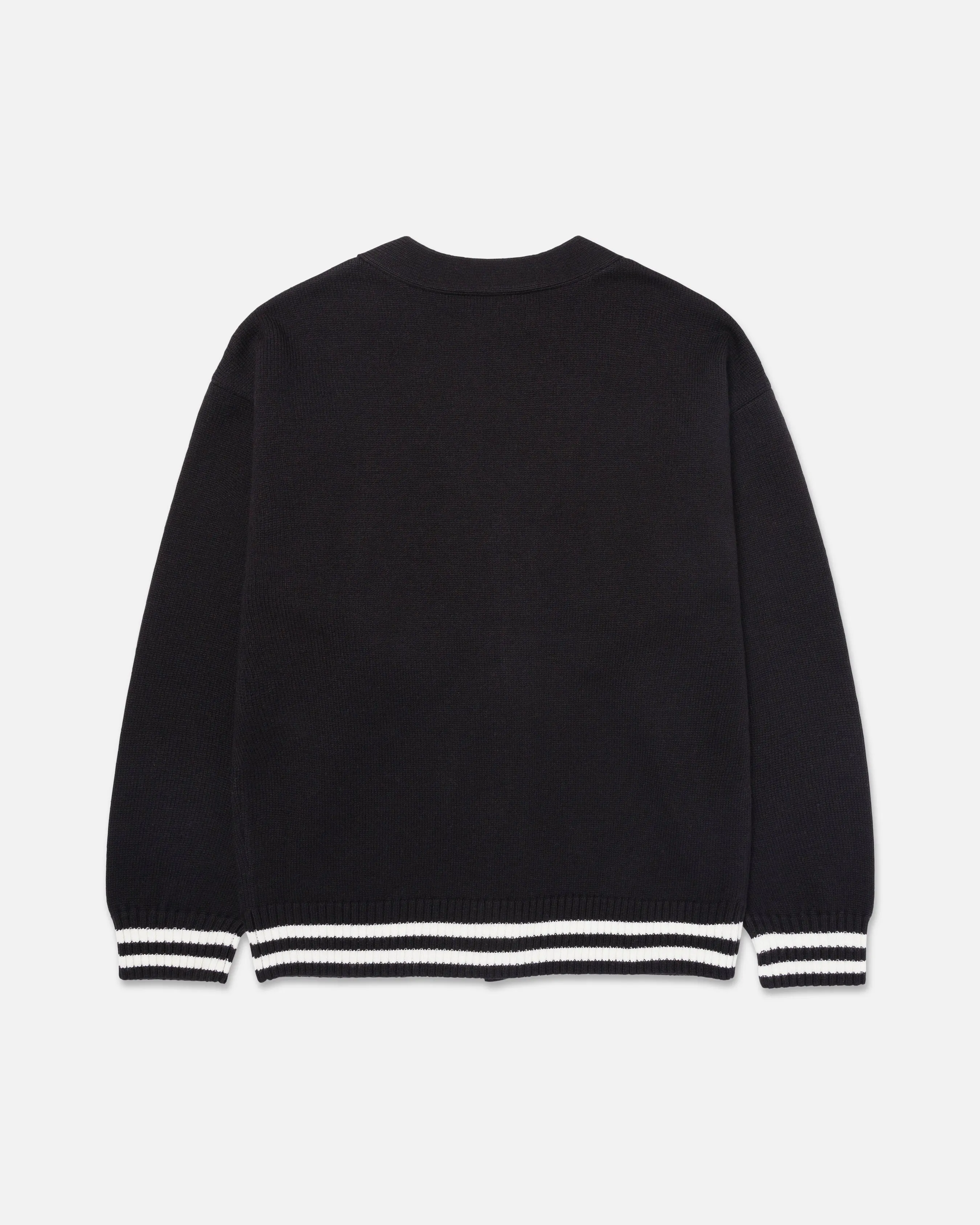 RYOKO RAIN CLASSIC CARDIGAN - BLACK