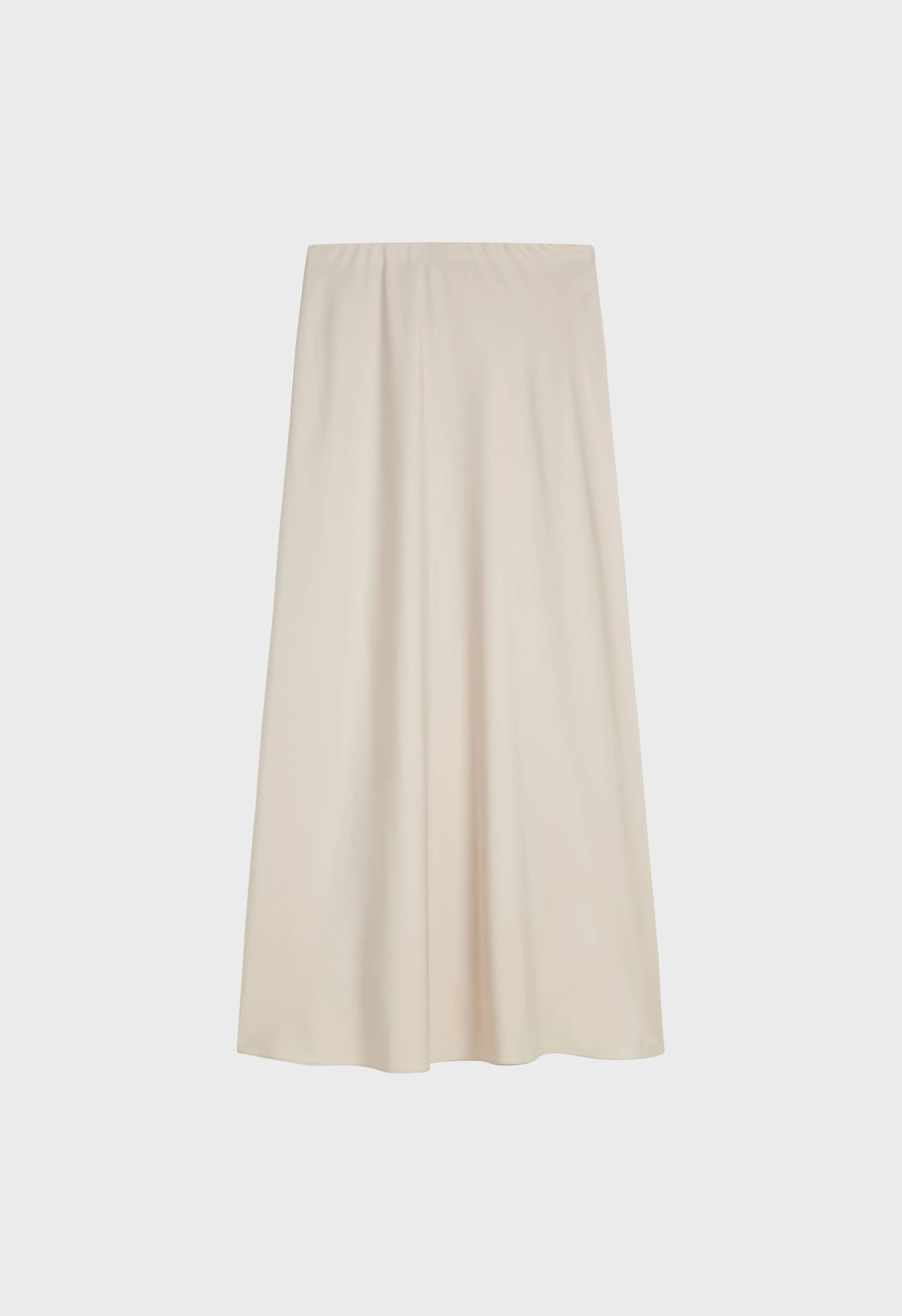 Satin Skirt | Sand