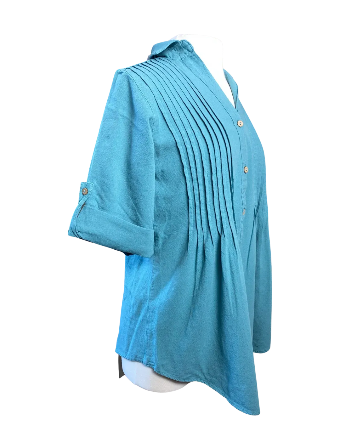 Sea Breeze Pleat Tunic Ceramic