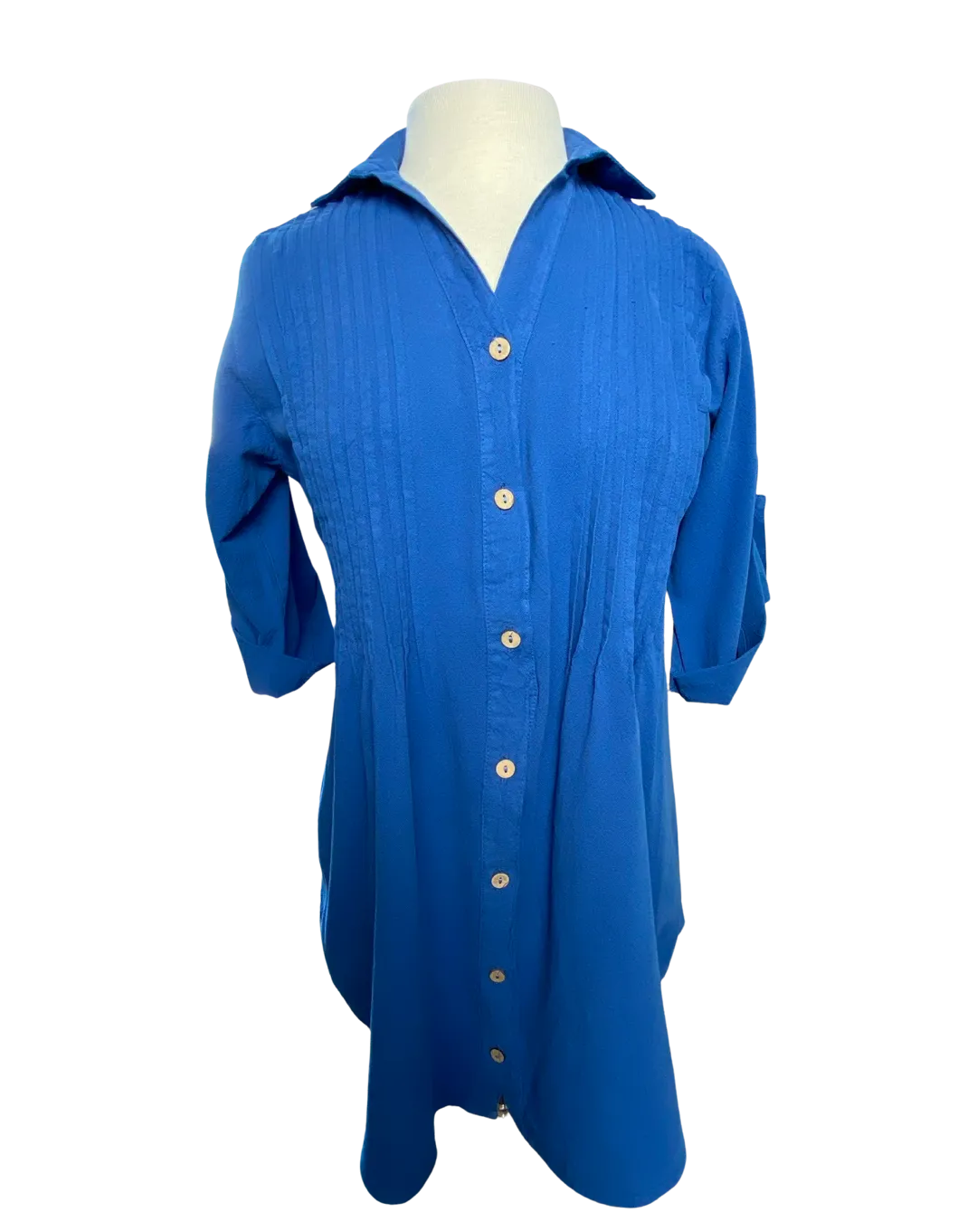 Sea Breeze Pleat Tunic River