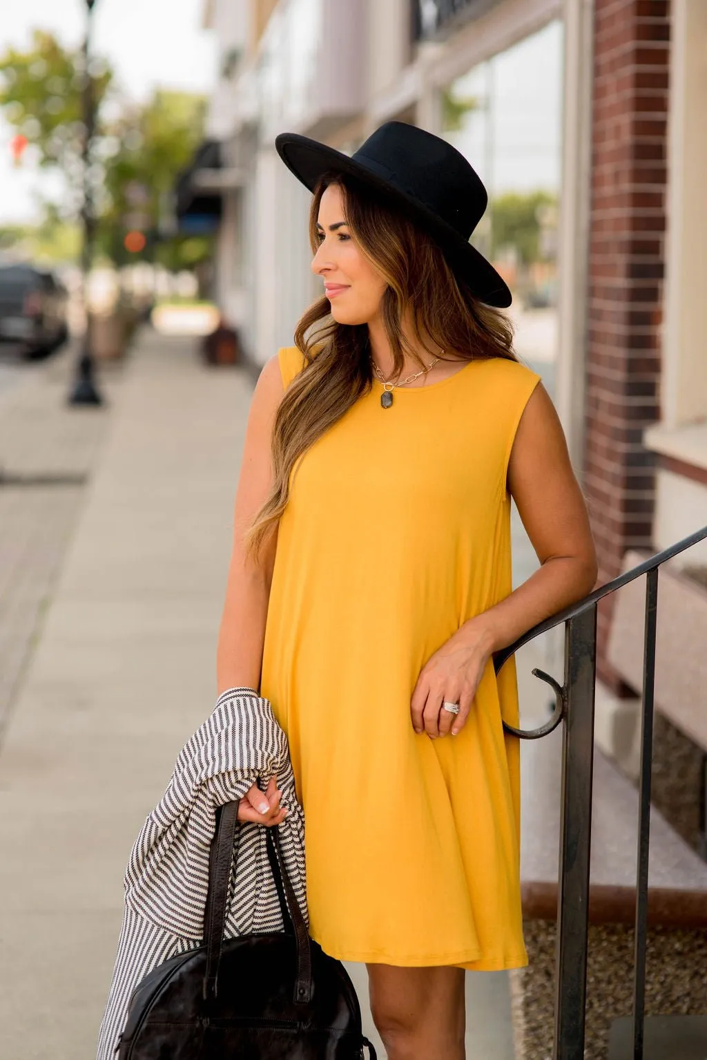 Sleeveless Swing Tunic