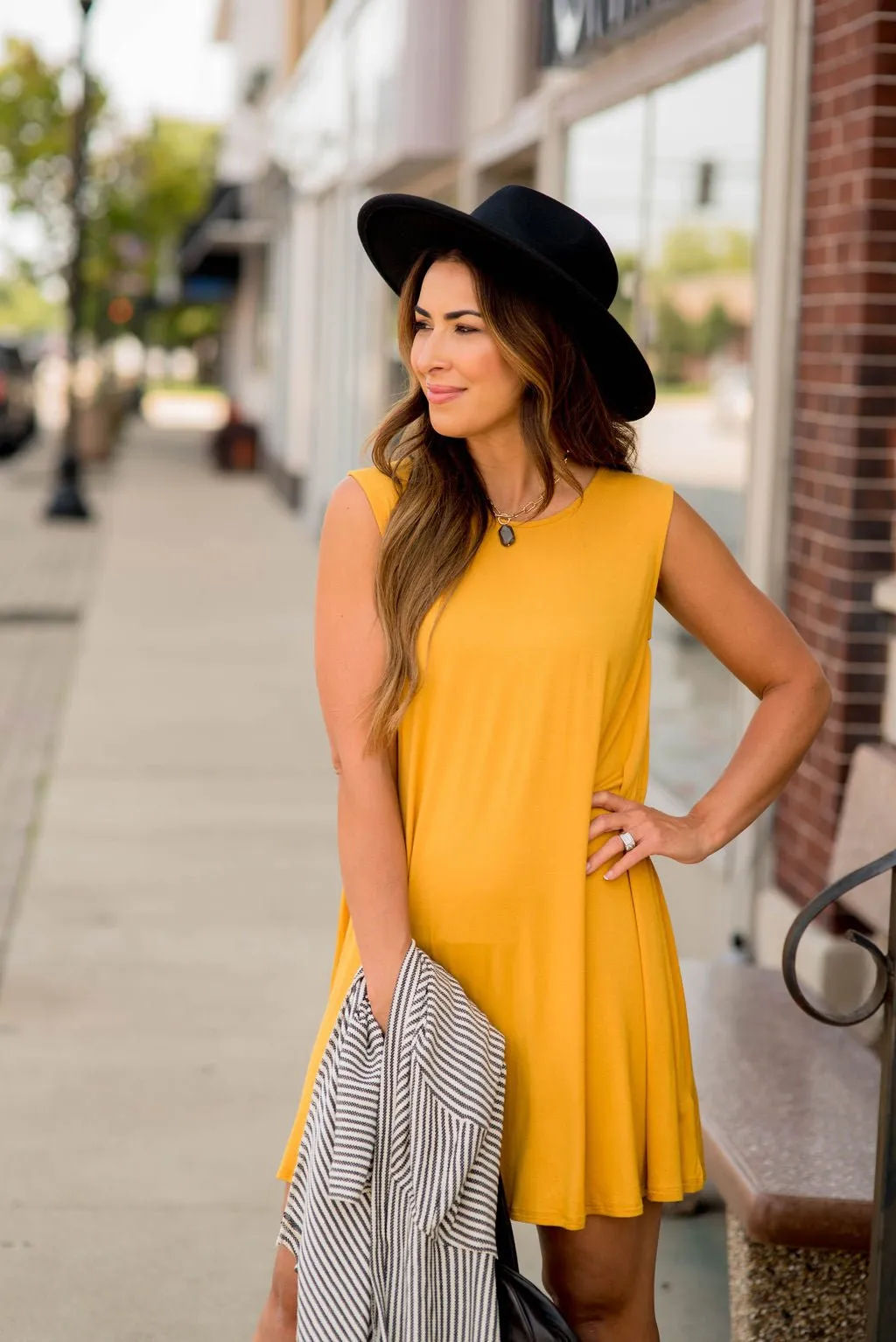 Sleeveless Swing Tunic