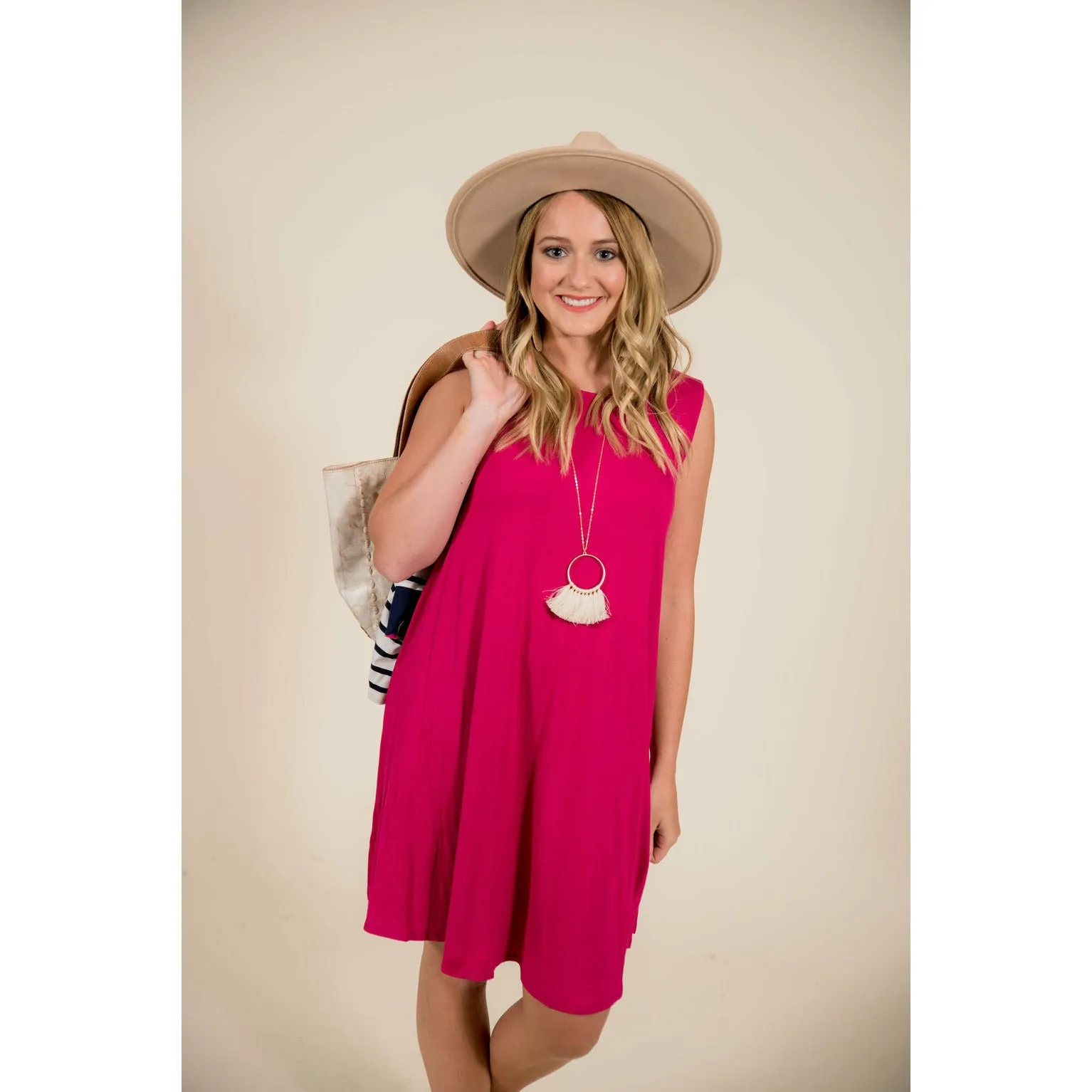 Sleeveless Swing Tunic