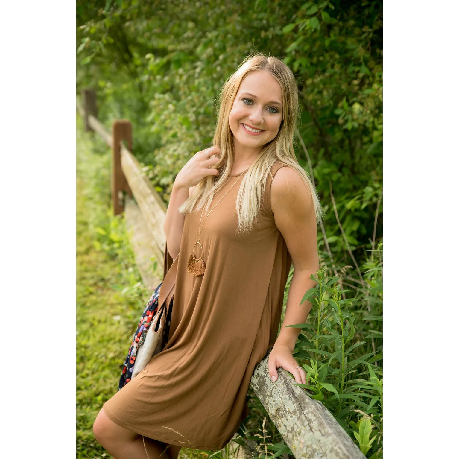 Sleeveless Swing Tunic