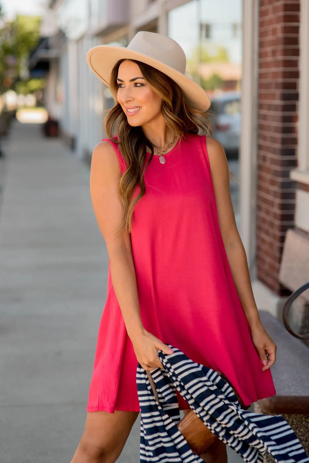 Sleeveless Swing Tunic